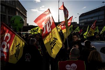 FRANCE TRANSPORT PROTEST RAILROAD