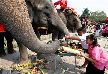 THAILAND ELEPHANT DAY