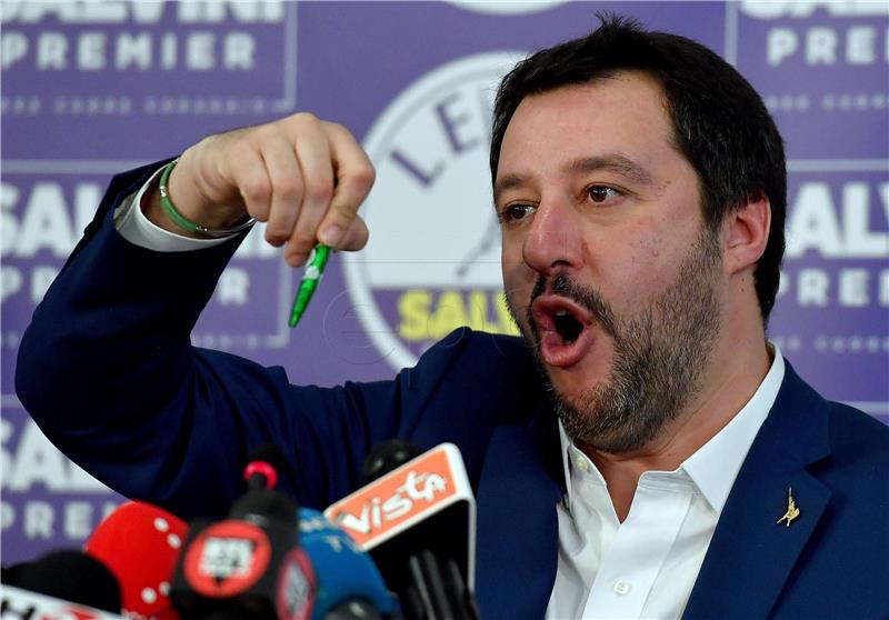 Salvini: Euro je pogreška, ali nagli izlazak nije poželjan