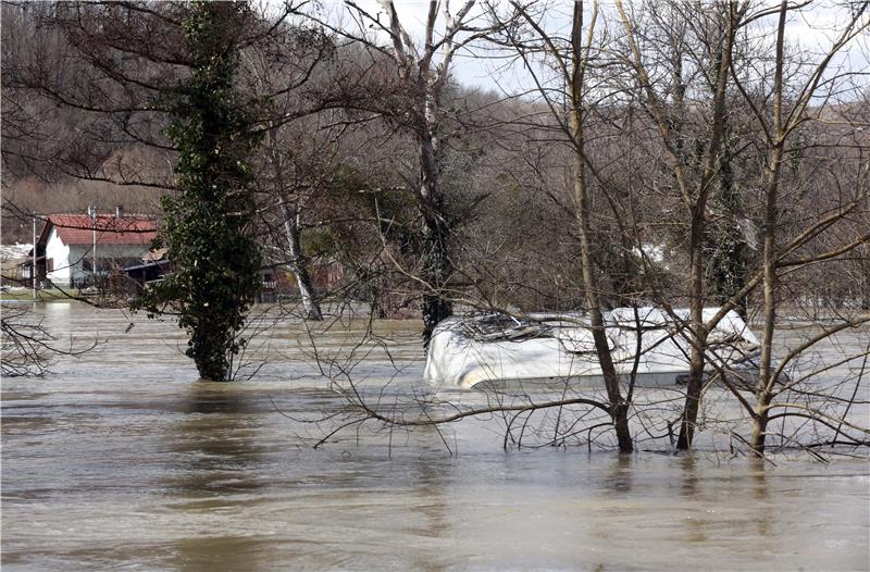 Poplava u Hrvatskoj Kostajnici