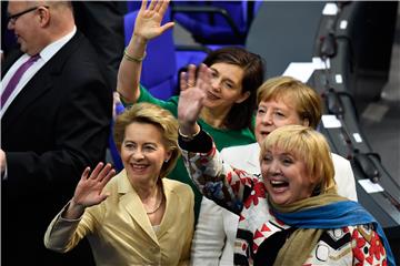 Election of German Chancellor in Berlin