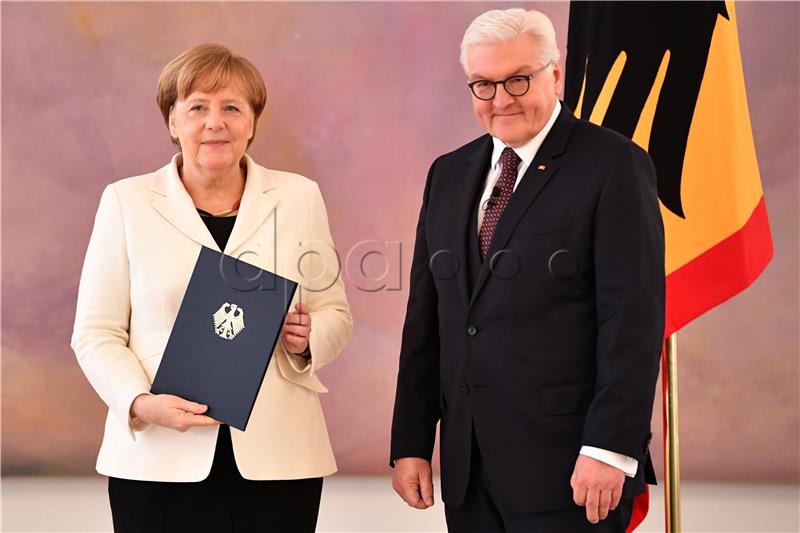 Election of German Chancellor in Berlin