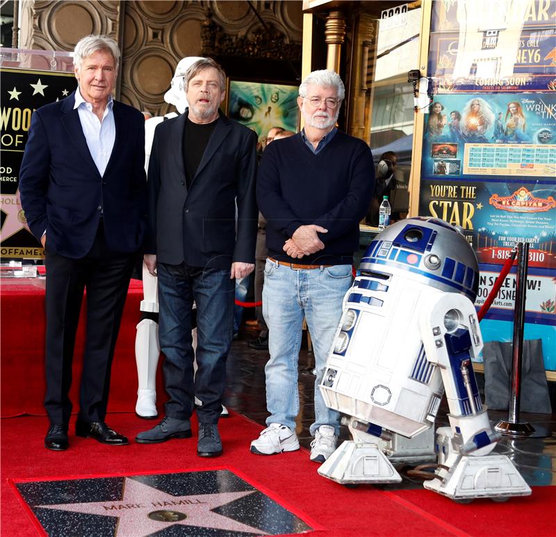 USA CINEMA MARK HAMILL STAR CEREMONY