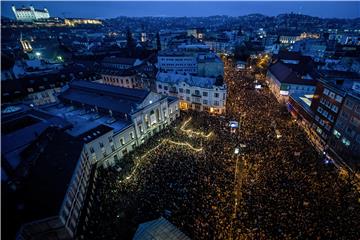 SLOVAKIA ANTI-GOVERNMENT PROTEST