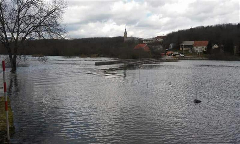 Kosinj Valley, Jasenovac hit by floods