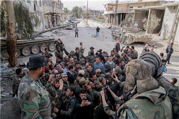 SYRIA CONFLICT EASTERN GHOUTA ASSAD VISI