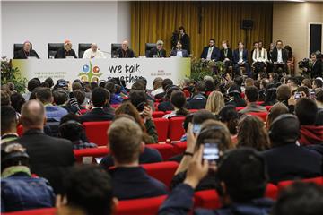 ITALY POPE FRANCIS PRE SYNODAL MEETING