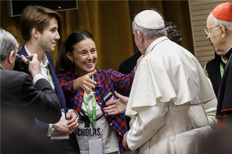 ITALY POPE FRANCIS PRE SYNODAL MEETING