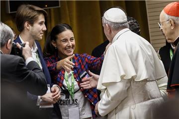 ITALY POPE FRANCIS PRE SYNODAL MEETING