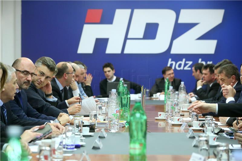 Sjednica Predsjedništva HDZ-a