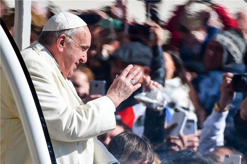 VATICAN POPE GENERAL AUDIENCE