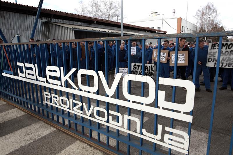 Dalekovod workers still on strike