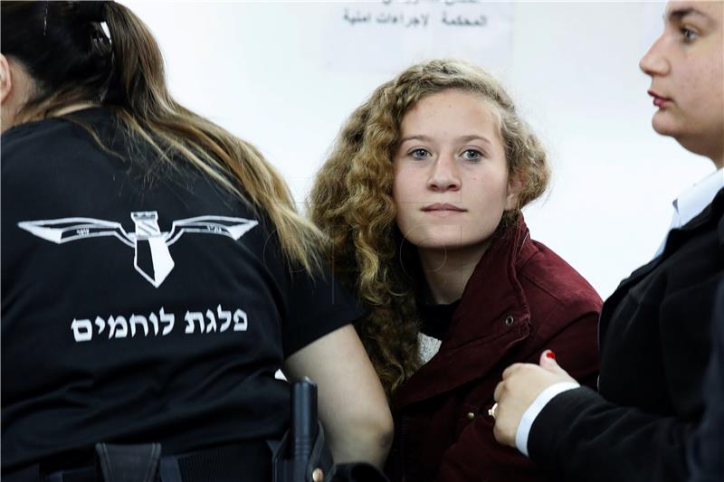 (FILE) MIDEAST ISRAEL PALESTINIAN AHED TAMIMI CHARGED