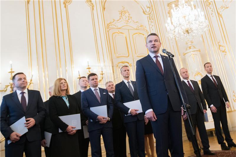 SLOVAKIA NEW GOVERNMENT