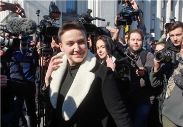 UKRAINE PARLIAMENT SAVCHENKO