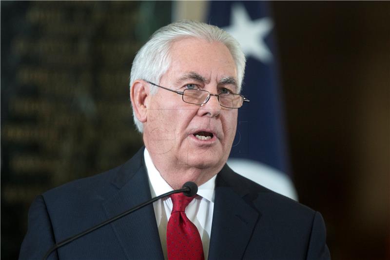 USA TILLERSON DEPARTURE STATE DEPARTMENT