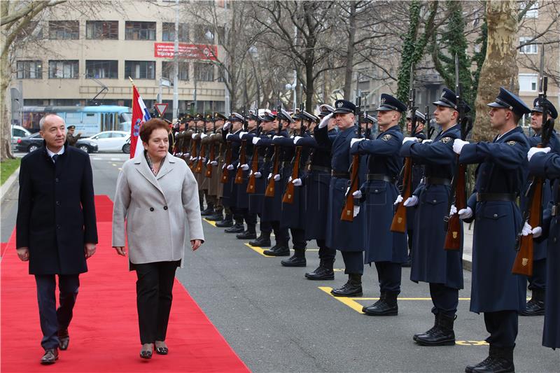 Ministrica obrane Bosne i Hercegovine u posjetu RH