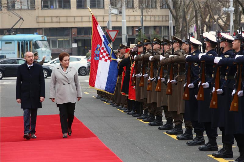 Ministrica obrane Bosne i Hercegovine u posjetu RH