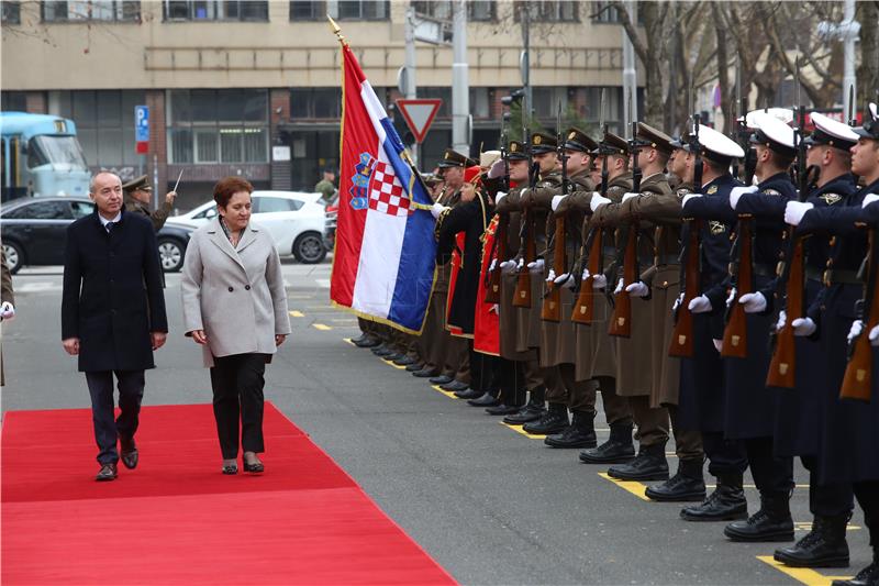 Ministrica obrane Bosne i Hercegovine u posjetu RH