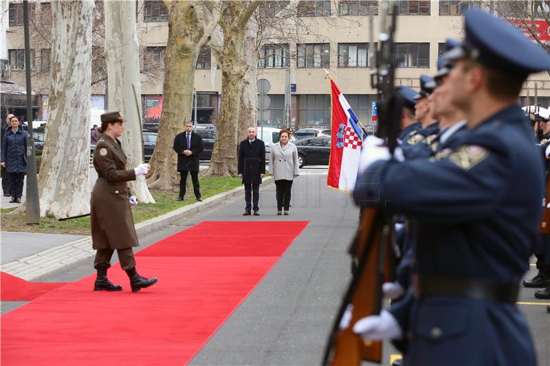 Ministrica obrane Bosne i Hercegovine u posjetu RH