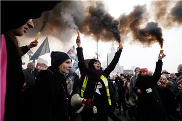 POLAND BLACK FRIDAY PROTEST