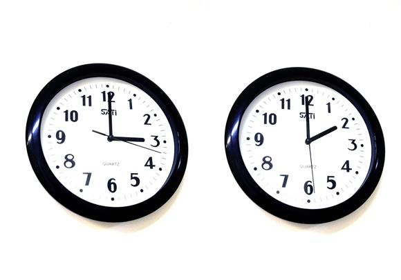 Daylight saving time starts on Sunday March 25