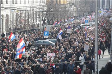 Prosvjed protiv ratifikacije Istanbulske konvencije