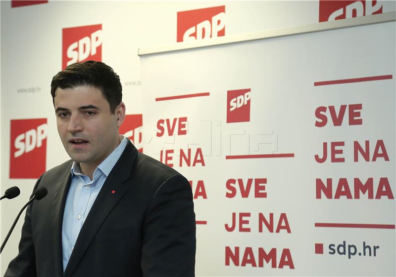 Bernardic says it's evident Croatia needs SDP