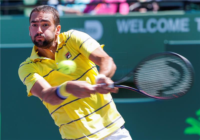 ATP Miami: Čilić u osmini finala