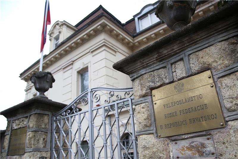 Russian embassy regrets Croatian government's decision, considers it unfriendly act