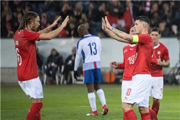 SWITZERLAND SOCCER FRIENDLY