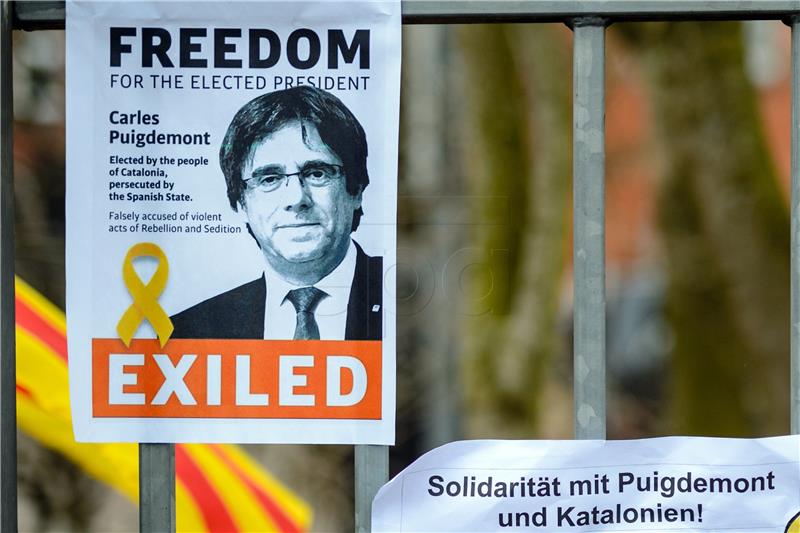 GERMANY SPAIN PUIGDEMONT DETAINED