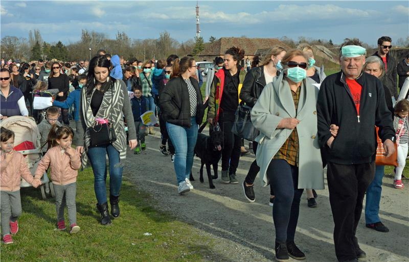 Brođani ponovno prosvjeduju zbog onečišćenog zraka