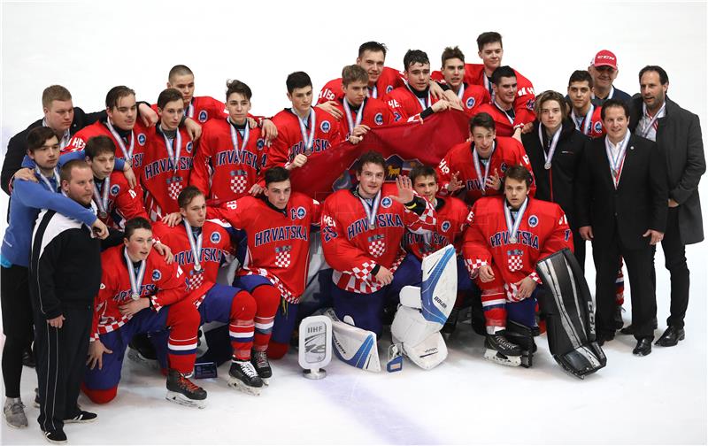 IIHF U18 Svjetsko prvenstvo u hokeju na ledu: Hrvatska - Španjolska