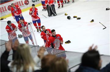 IIHF U18 Svjetsko prvenstvo u hokeju na ledu: Hrvatska - Španjolska