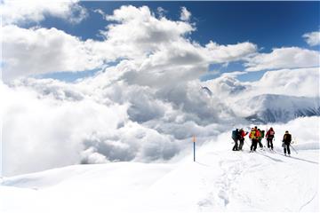 SWITZERLAND AVALANCHE FIESCHERALP