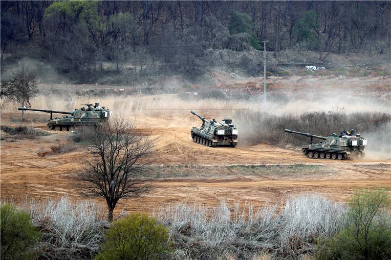 SOUTH KOREA USA DEFENSE MILITARY EXERCISE