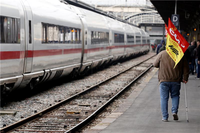 FRANCE TRANSPORT RAIL STRIKE