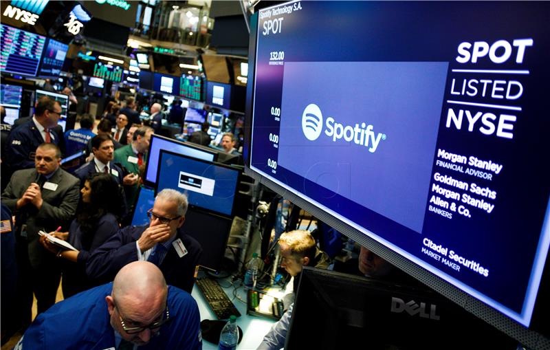 USA NEW YORK SPOTIFY IPO