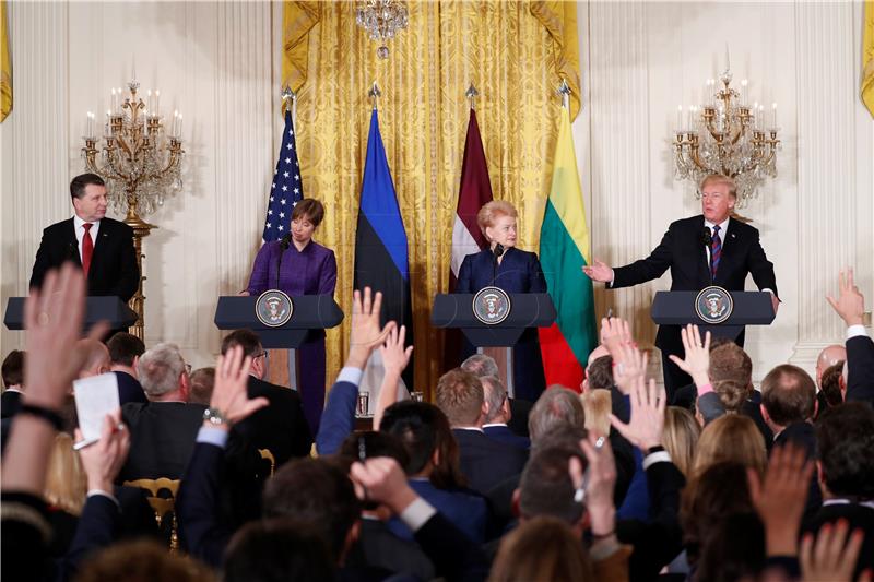 USA TRUMP KALJULAID VEJONIS GRYBAUSKAITE