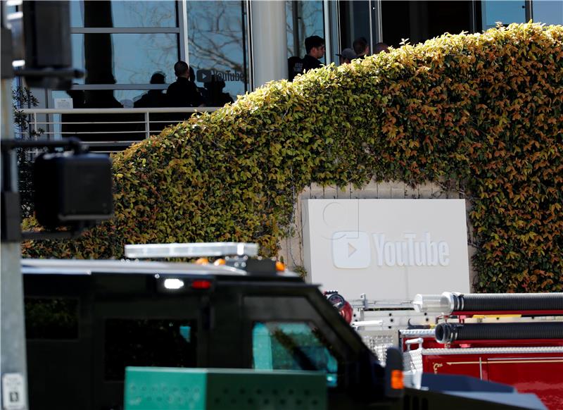 USA YOUTUBE HEADQUARTERS SHOOTING