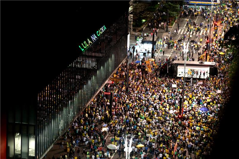 BRAZIL PROTEST LULA