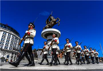 FYROM DEFENCE NATO DAY