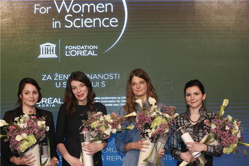 Četiri mlade znanstvenice nagrađene stipendijama L'Oreal-UNESCO 