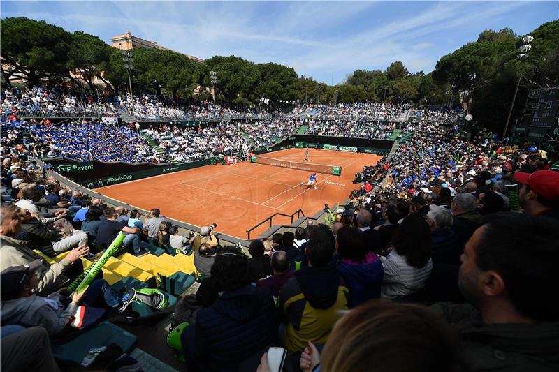 ITALY TENNIS DAVIS CUP