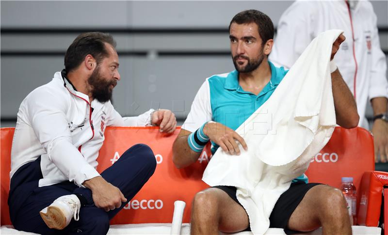 Davis Cup, Hrvatska - Kazahstan, Čilić - Popko