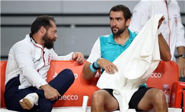 Davis Cup, Hrvatska - Kazahstan, Čilić - Popko