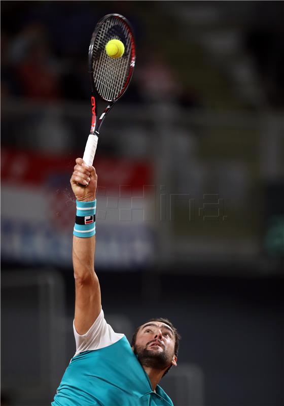 Davis Cup, Hrvatska - Kazahstan, Čilić - Popko