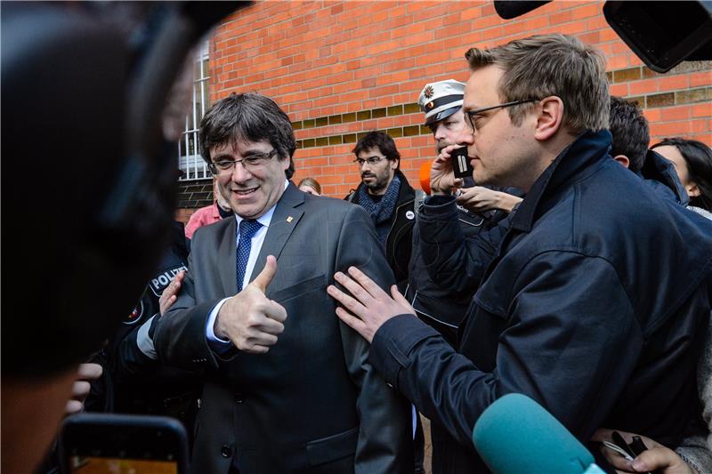 GERMANY SPAIN PUIGDEMONT DETAINED