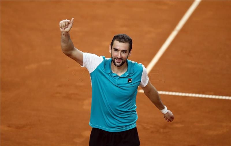 Davis Cup, Hrvatska - Kazahstan, Čilić - Popko